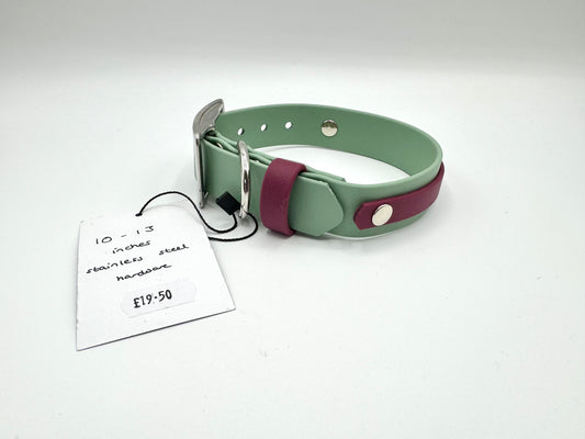 10-13 inches 25mm Biothane Adjustable Collar