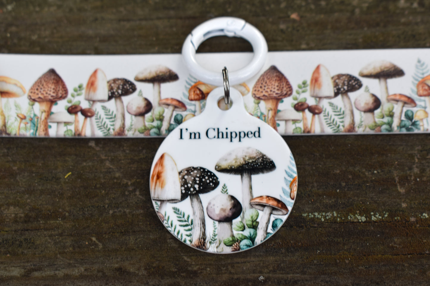 Shroomies Dog ID Tag