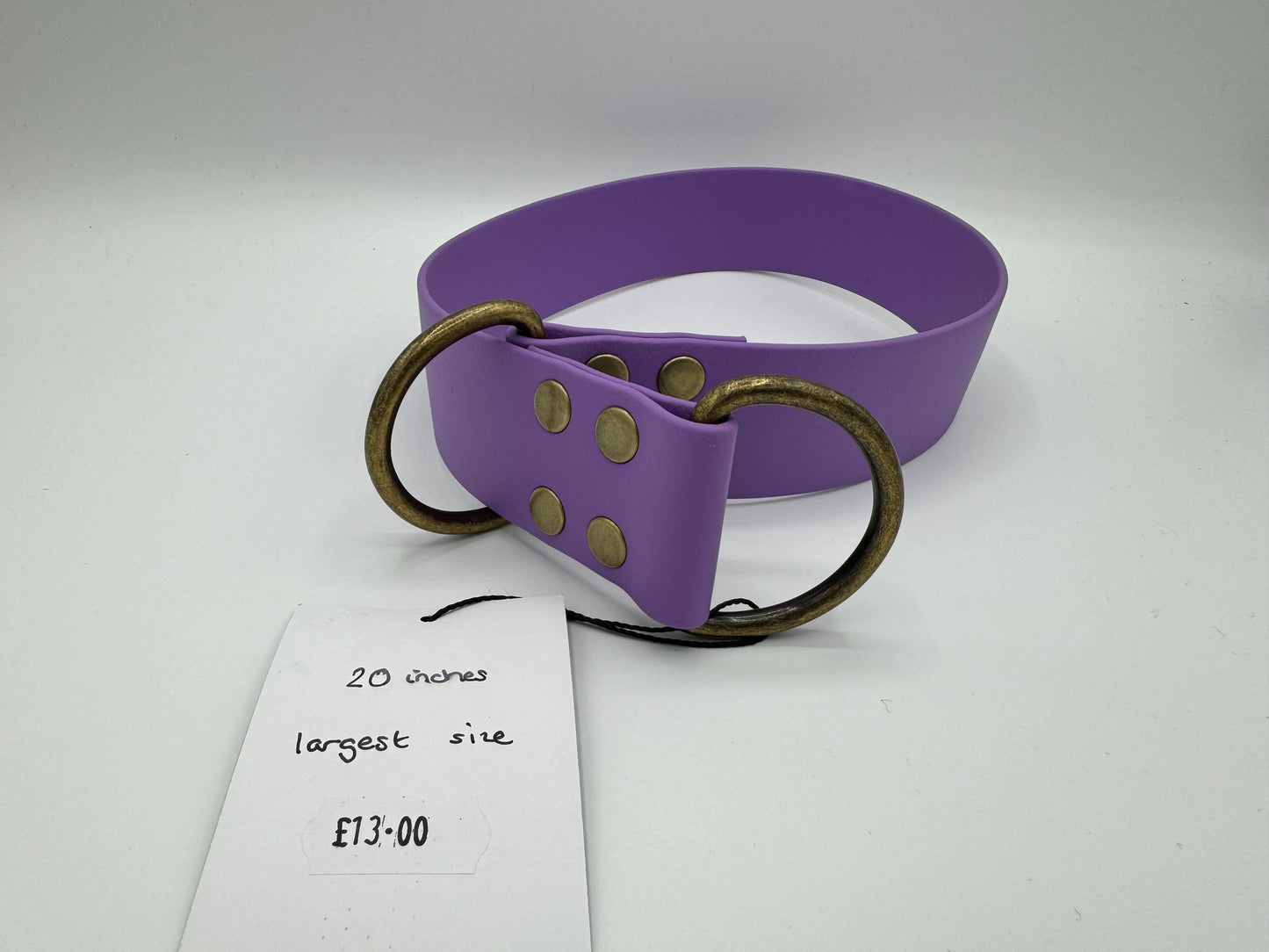 38mm Biothane Slip Collar (Ready to Ship)