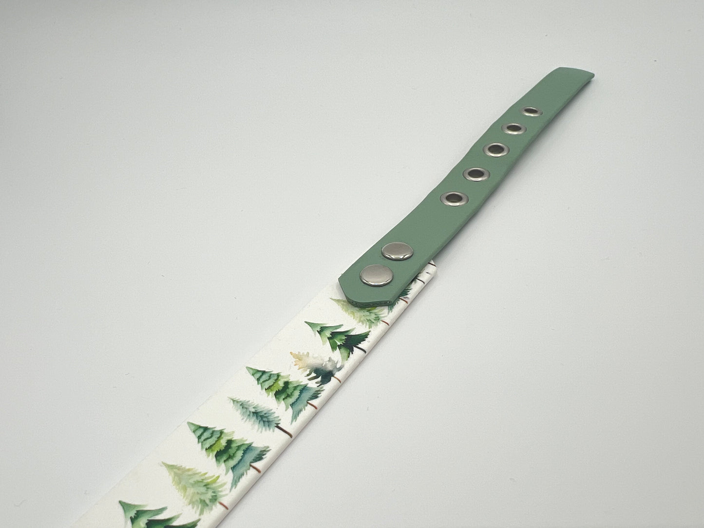 Evergreen Printed Biothane Collar (Hound Style)