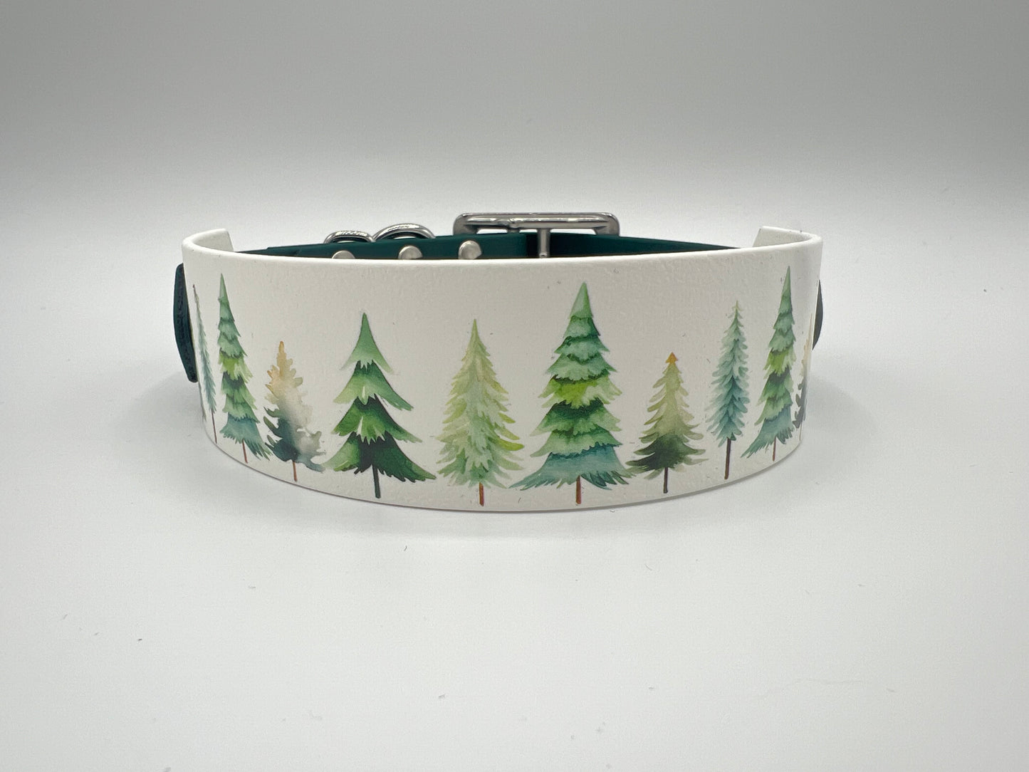 Evergreen Printed Biothane Collar (Hound Style)