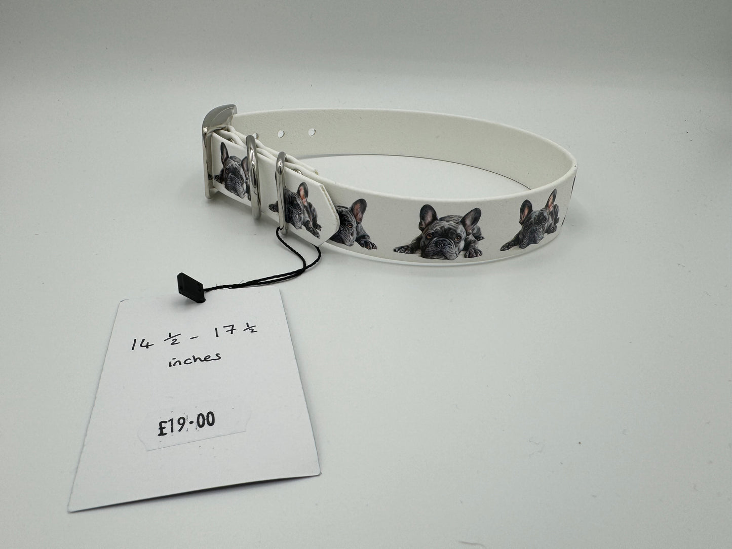 French Bulldog Biothane Adjustable Collar (Ready to Ship)