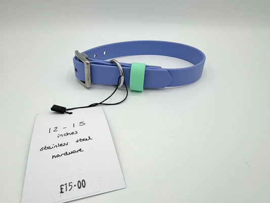 12-15 inches 19mm Biothane Adjustable Collar