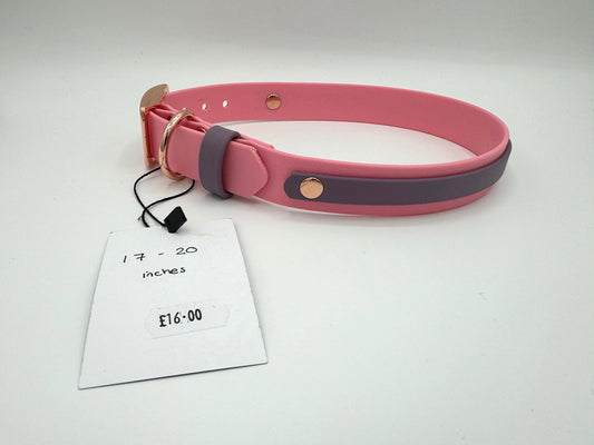 17-20 inches 25mm Biothane Adjustable Collar