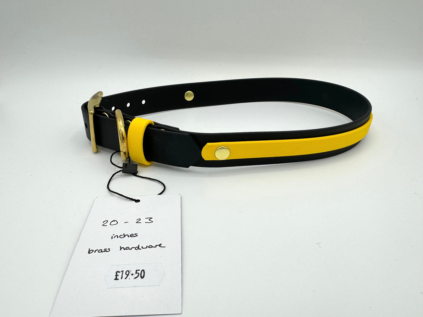 20-23 inches 25mm Biothane Adjustable Collar