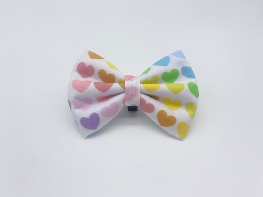 Handmade Love Heart Bow Ties